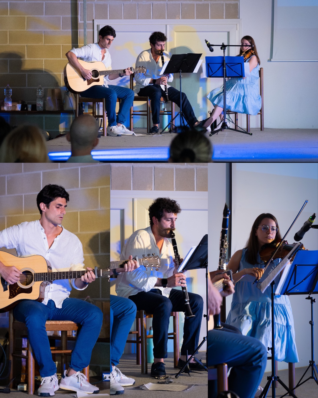 I musicisti della serata